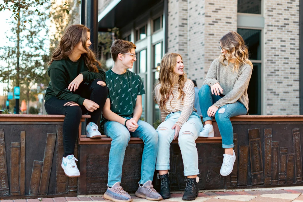 Talking teens