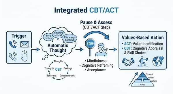 CBT and ACT counseling for men in Edmond, OK