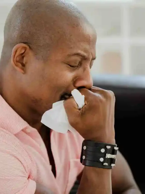 Man in grief